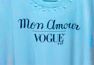 Talla S. Camiseta manga corta VOGUE VIP.