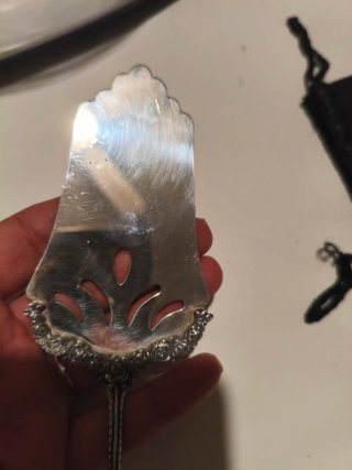 Paletta torta Argento 800