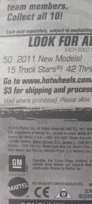 Hot Wheels C6 Corvette HW Main Street 4/10