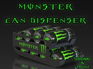 Dispensador Latas Monster Energy 500ml/16oz