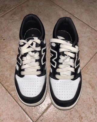New Balance 480 Scarpe Uomo Donna Nero Bianco
