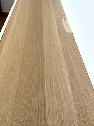 Aparador IKEA BESTA roble blanco