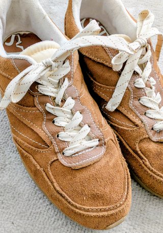 Zapatillas de ante Stradivarius 37 ( grande)