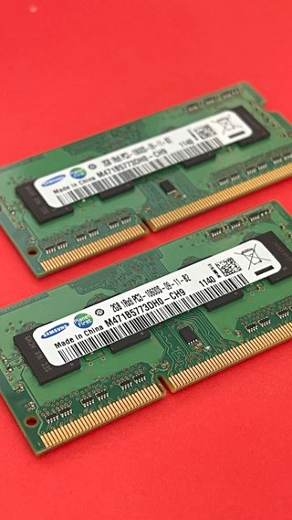 2x 2GB Samsung DDR3 RAM para MacBook Pro