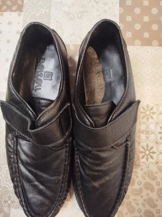 Zapatos de piel hombre ancho especial talla 45