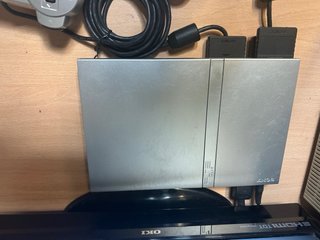 Consola PS2 Slim Plata + 2 Mandos