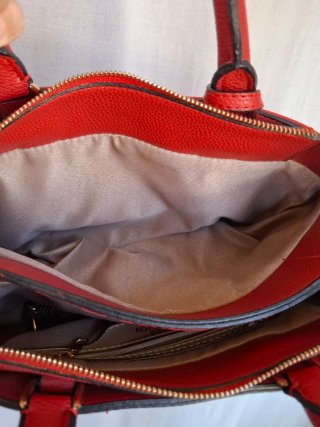 Bolso Mujer Rojo Multicolor Nuevo