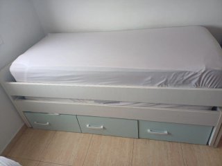 Cama nido con cajones