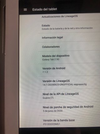 Tablet Samsung 10.1