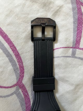Reloj Lotus Deportivo Cronógrafo Negro Azul