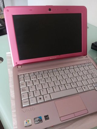 Portátil Sony Vaio Rosa