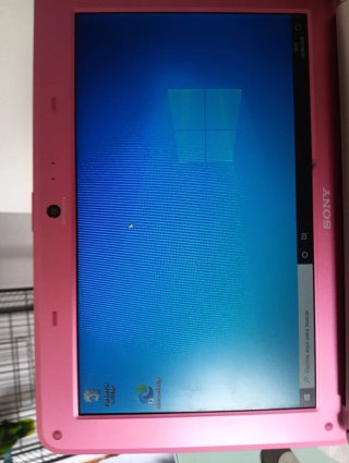 Portátil Sony Vaio Rosa