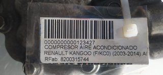RENAULT KANGOO (F/KC0) Alize COMPRESOR AIRE ACONDICIONADO