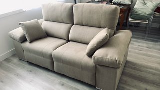 Sofá eléctrico 4 plazas chaise longue
