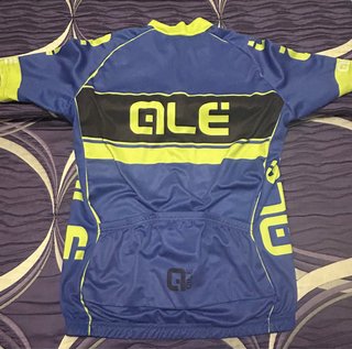 Maillot Ciclismo ALE Azul y Amarillo