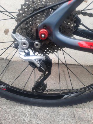 Bicicleta de carbono