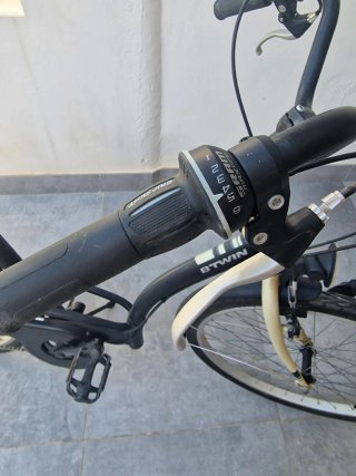 Bicicleta Paseo B-TWIN Negra
