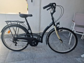 Bicicleta Paseo B-TWIN Negra
