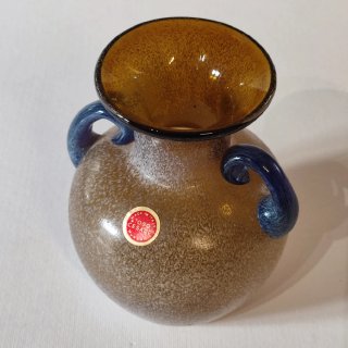 Vaso vintage vetro Murano Toso Cesare