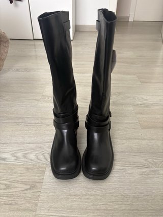 Botas Biker Negras Talla 37 Nuevas