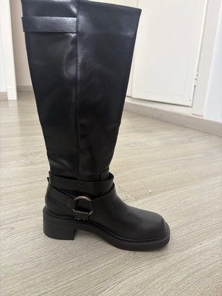 Botas Biker Negras Talla 37 Nuevas