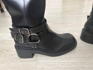 Botas Biker Negras Talla 37 Nuevas
