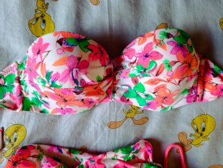 Bikini floral talla M L