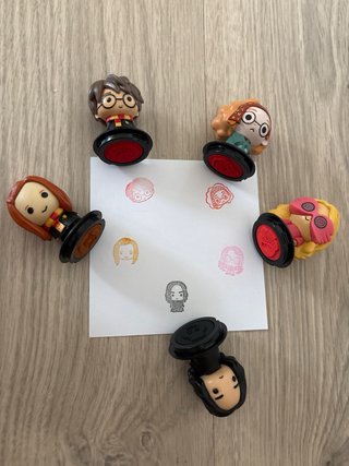 Sellos Harry Potter 5 unidades