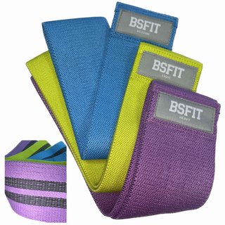 Set 3 Bandas Elásticas BSFIT Poliéster
