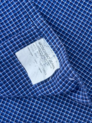Camicia Moschino Jeans Blu Taglia M