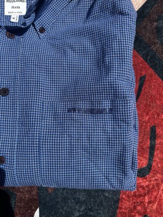 Camicia Moschino Jeans Blu Taglia M