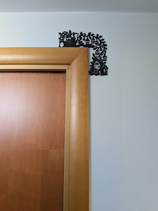 Cornice porta 3D Foresta Incantata