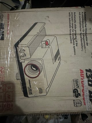 Proyector diapositivas Braun Novamat 130 AF