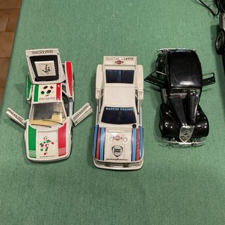 Set 6 Macchinine Vintage Polizia Ford BMW