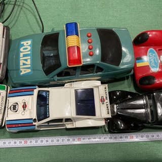 Set 6 Macchinine Vintage Polizia Ford BMW