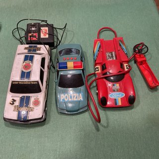 Set 6 Macchinine Vintage Polizia Ford BMW