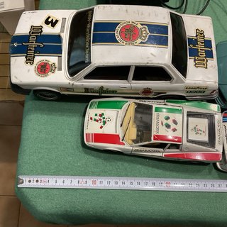 Set 6 Macchinine Vintage Polizia Ford BMW