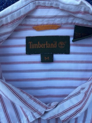 Set 2 Camicie Timberland a righe rosse e bianche