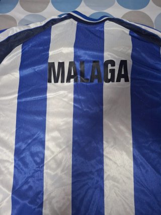 Camiseta Kelme Málaga CF Azul/Blanca