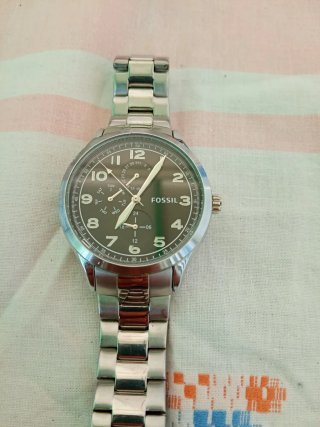 Orologio Fossil Uomo Acciaio Nero