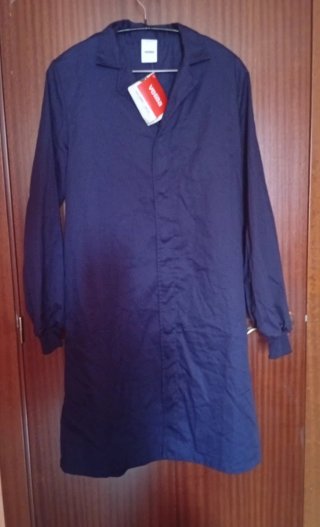 Bata de trabajo Velilla - Azul Marino - Talla M
