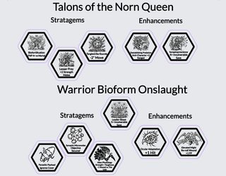 Tokens Tiranidos Warhammer 40000 11a Edición