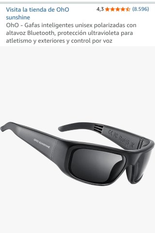 Gafas de Sol OhO Bluetooth Polarizadas Unisex