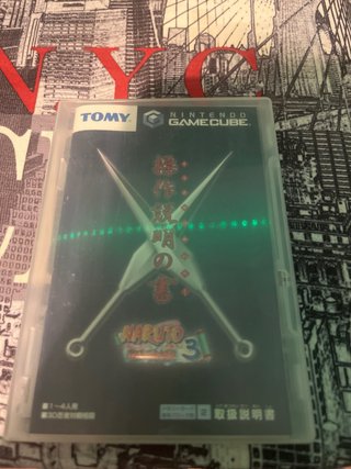 Naruto 3 GameCube - Include manuale di istruzioni