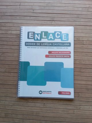 Enlace, dosier de Lengua Castellana para PAU