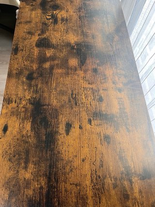 Mesa Barra Cocina Industrial madera y metal