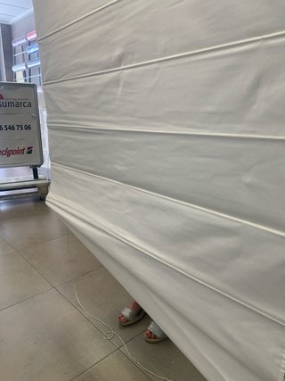 Cortina Store Tela Blanca