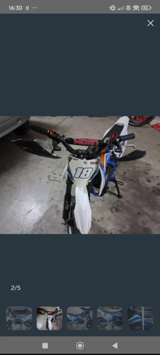 Minimoto ROAN 18 Motocross Infantil