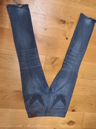 Tejano Armani Exchange Mujer Azul