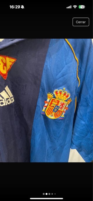 Camiseta Adidas España Fútbol Talla M
